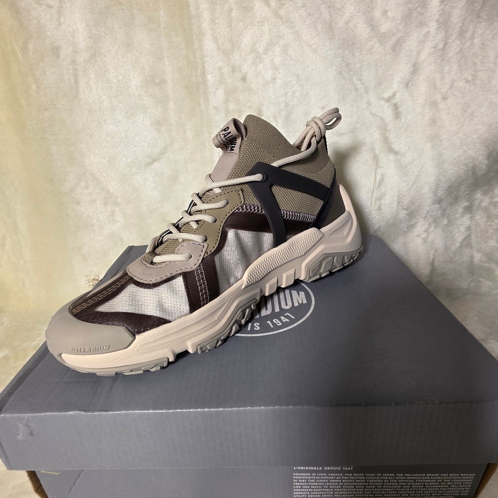 Palladium Off-Grid Lo ADV Fast Lacing Lightweight Sneakers Mens 8 Women 9.5 NEW